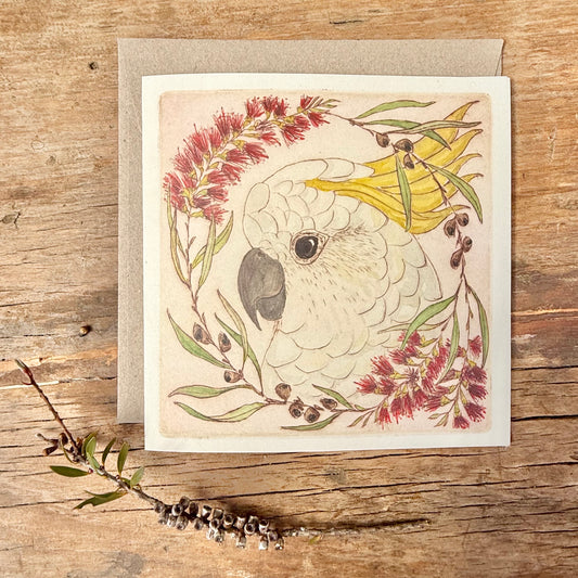 Christmas Cockatoo - Christmas Card
