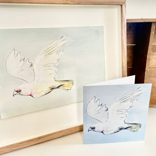 Greeting Card - Corella