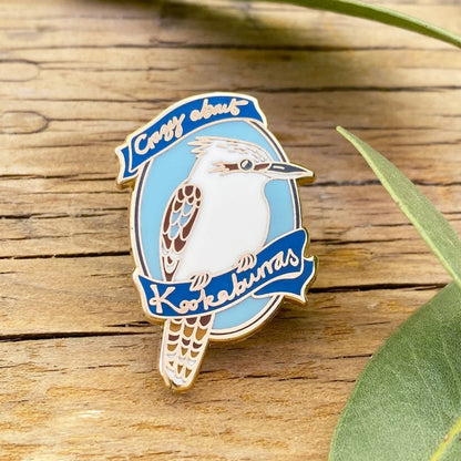Crazy About Kookaburras - Enamel Pin