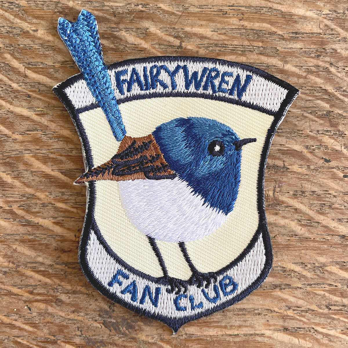 Fairywren Fan Club - Embroidered Patch