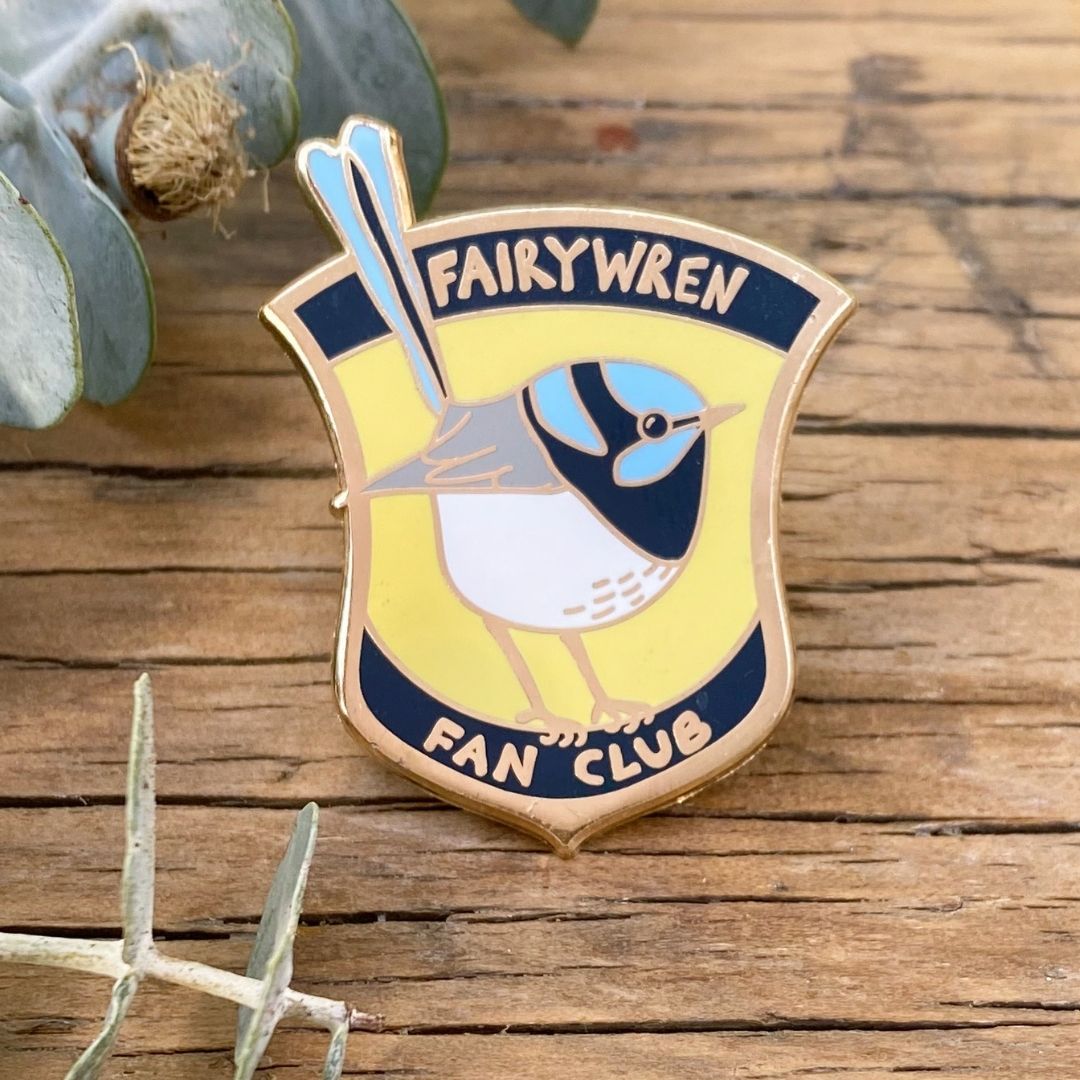 Fairywren Fan Club - Enamel Pin