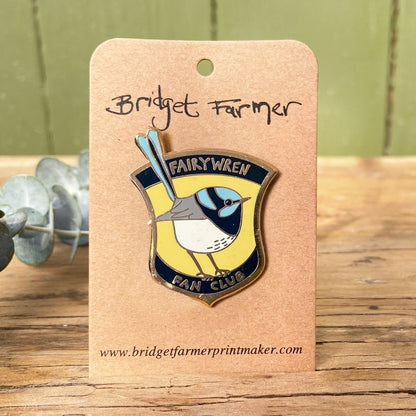 Fairywren Fan Club - Enamel Pin