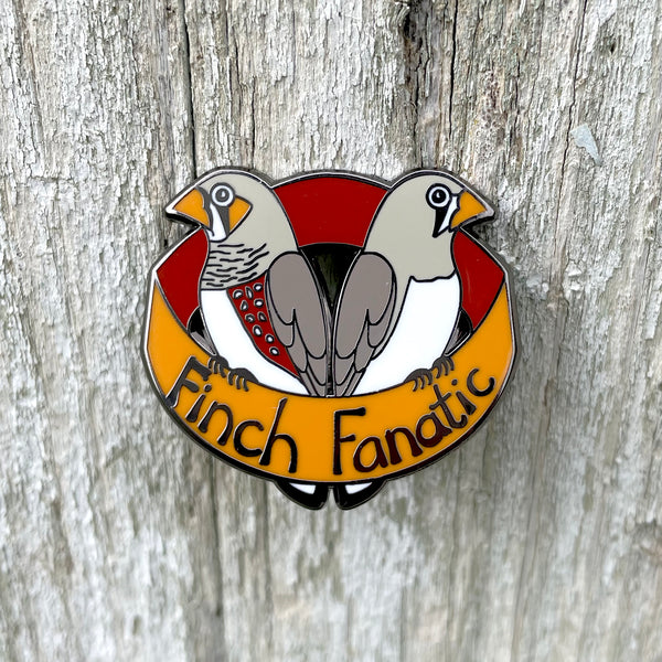 Finch Fanatic - Enamel Pin