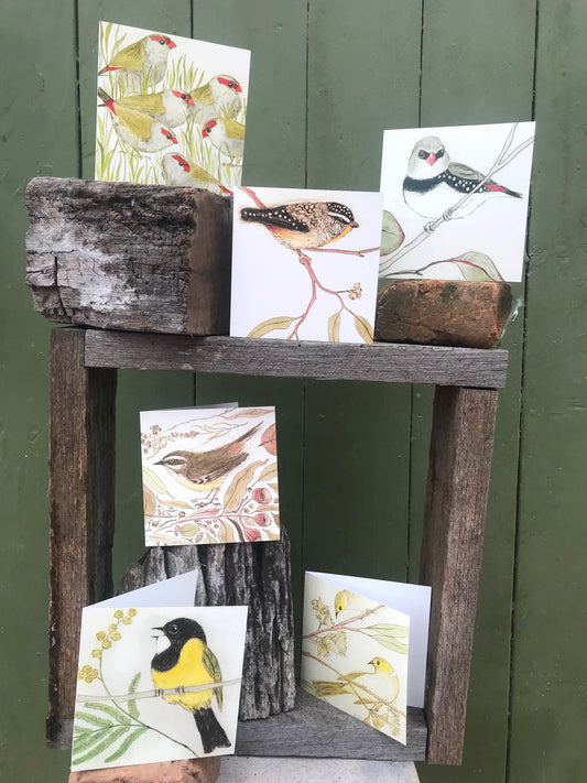 Greeting Card - Golden Whistler "The Bush Birds" Collection