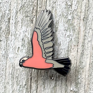 Galah in Flight - Enamel Pin