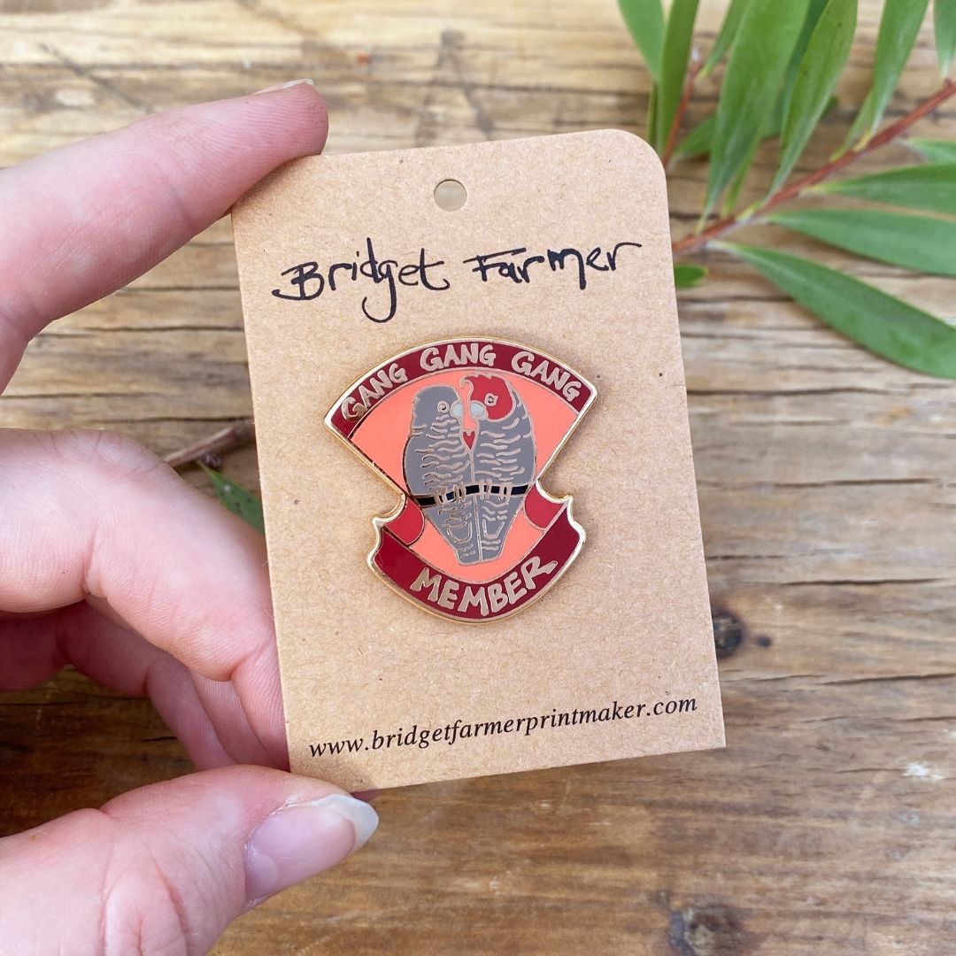 Gang Gang Gang Member - Enamel Pin