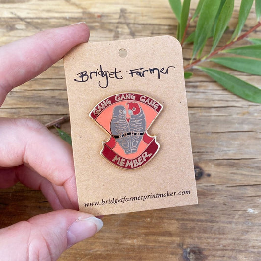 Gang Gang Gang Member - Enamel Pin