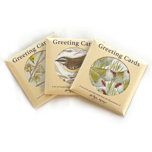 Greeting Cards - Collection of Six Cards of The Bush Birds Illustrations