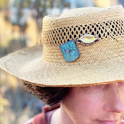 Bird Noticer - Enamel Pin