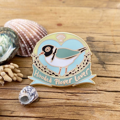 Hooded Plover Lover - Enamel Pin