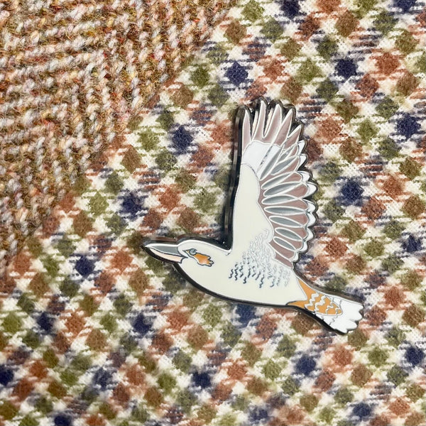 Kookaburra in Flight - Enamel Pin