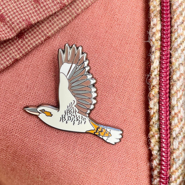 Kookaburra in Flight - Enamel Pin