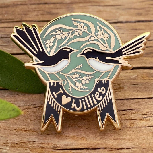 I Love Willies - Enamel Pin
