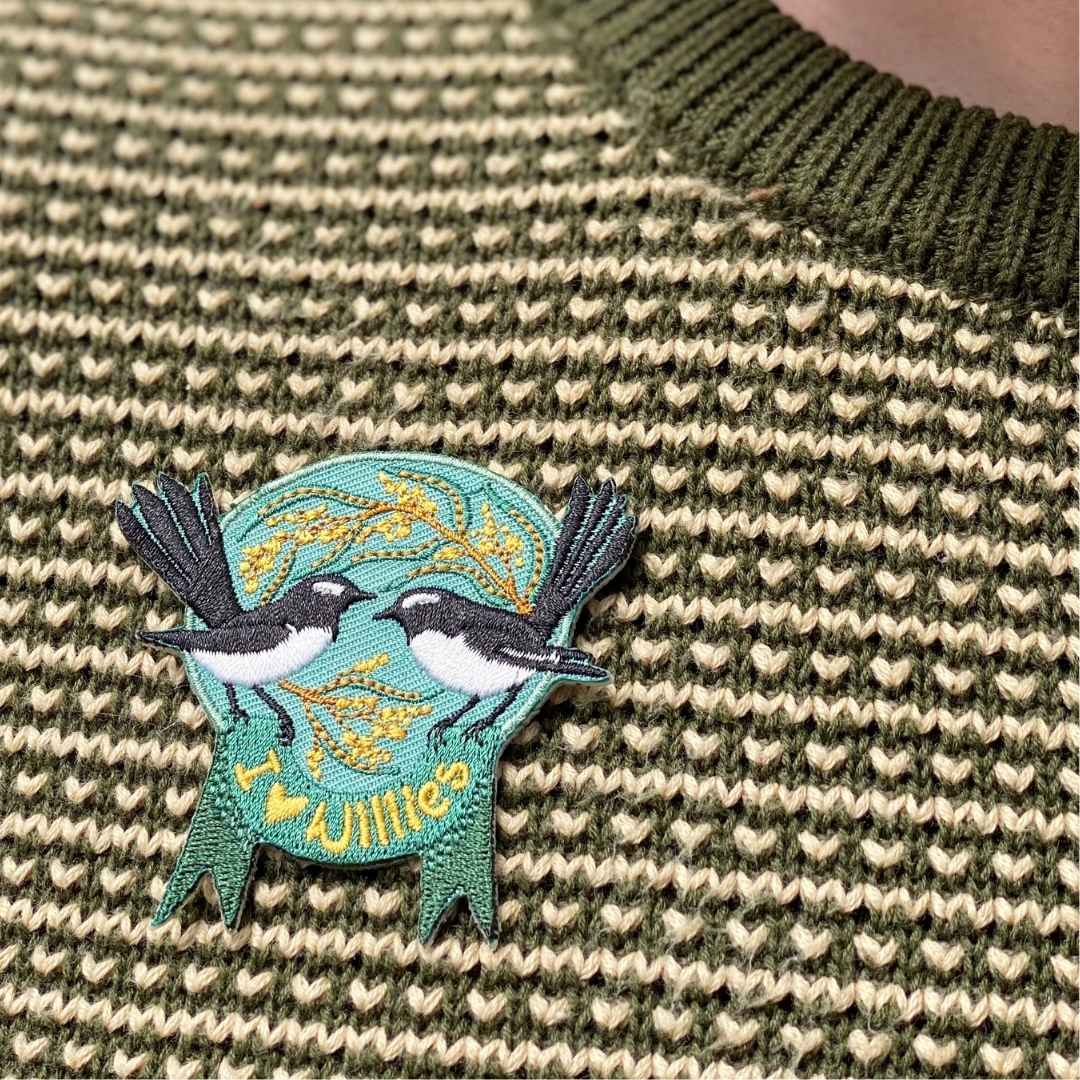 I Love Willies Embroidered Patch