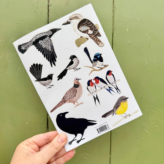 Kookaburra Kookaburra Sticker Sheet A5 (Copy)