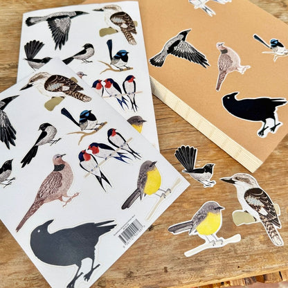 Kookaburra Kookaburra Sticker Sheet A5