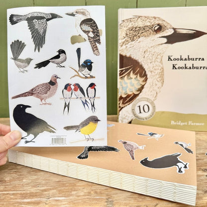 Kookaburra Kookaburra Sticker Sheet A5