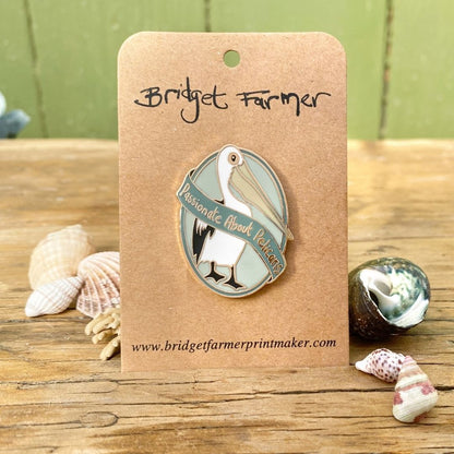 Passionate About Pelicans - Enamel Pin