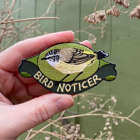 Bird Noticer - Embroidered Patch