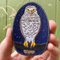 Powerful Owl Embroidered Patch