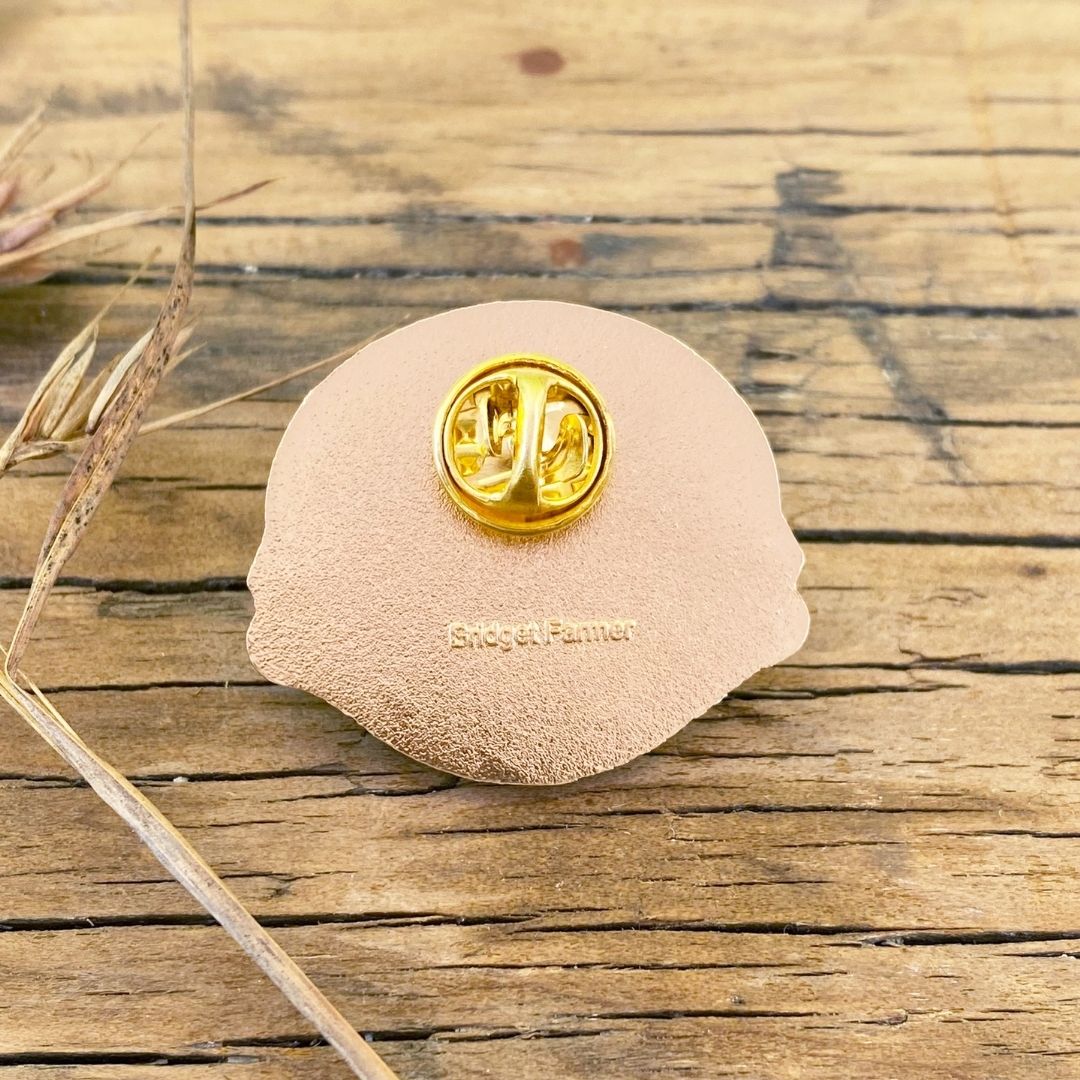 Plains Wanderer Warrior - Enamel Pin