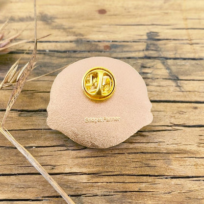 Plains Wanderer Warrior - Enamel Pin