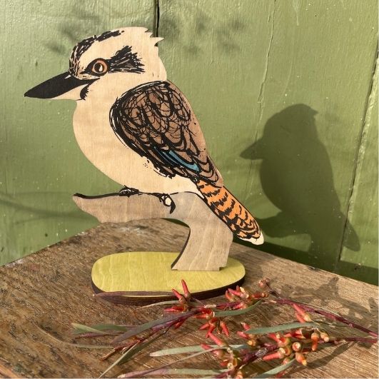 Standing Bird - Laughing Kookaburra