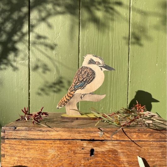 Standing Bird - Laughing Kookaburra
