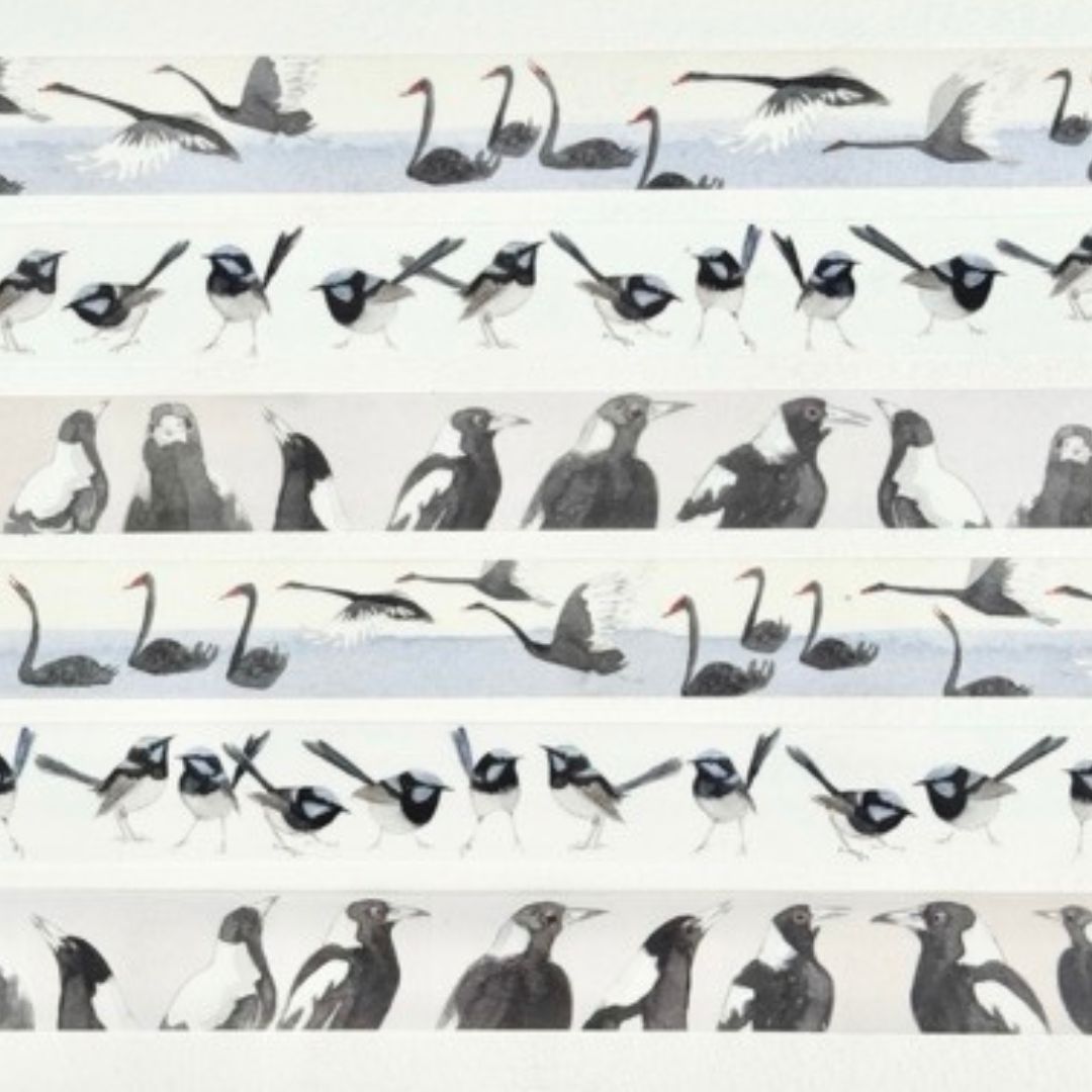 Black Swan Washi (15mm)