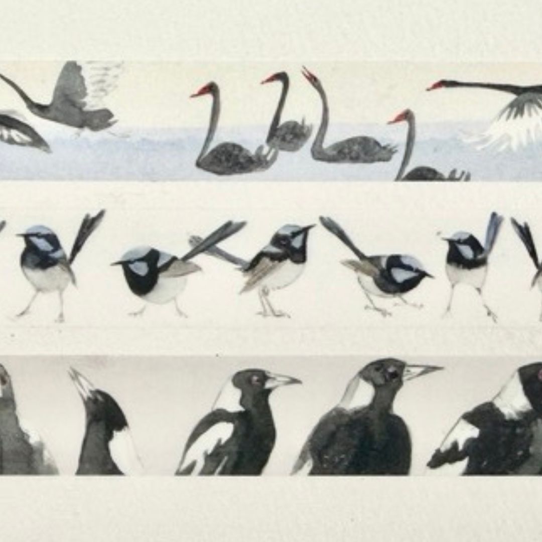 Black Swan Washi (15mm)