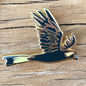 Yellow-tailed Cockatoo in Flight - Enamel Pin