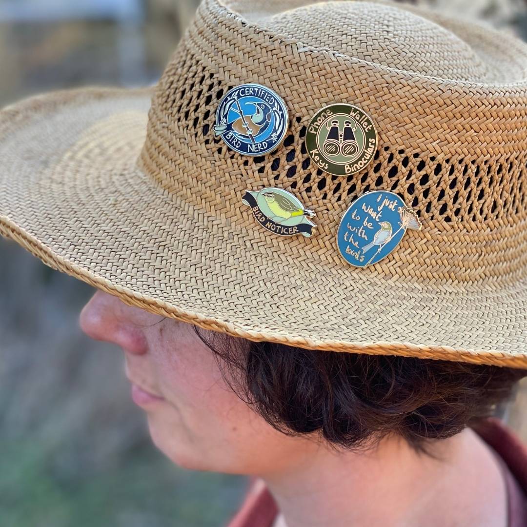 I Just Want To Be With The Birds - Enamel Pin
