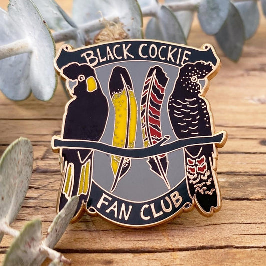 Black Cockie Fan Club - Enamel Pin
