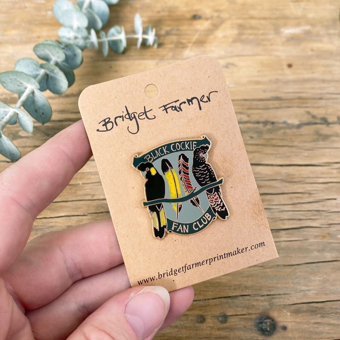 Black Cockie Fan Club - Enamel Pin