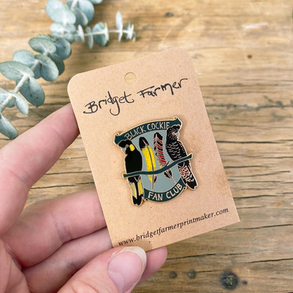 Black Cockie Fan Club - Enamel Pin