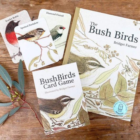The Bush Birds - Children's Lift The Flap Book ~ CBCA 2022 Notable Book