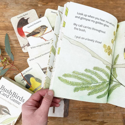 The Bush Birds - Children's Lift The Flap Book ~ CBCA 2022 Notable Book