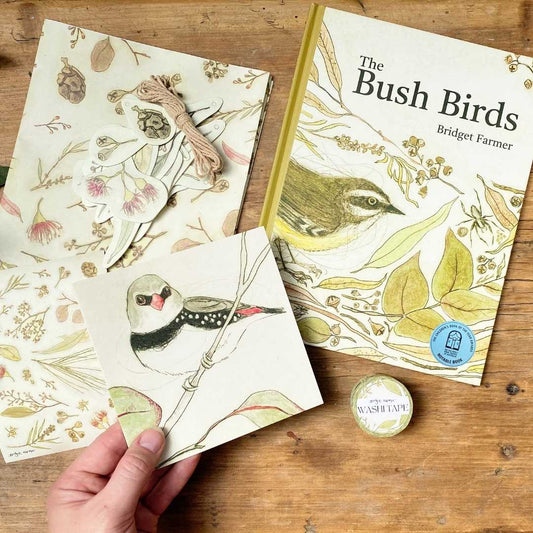 Greeting Card - Diamond Firetail "The Bush Birds" Collection