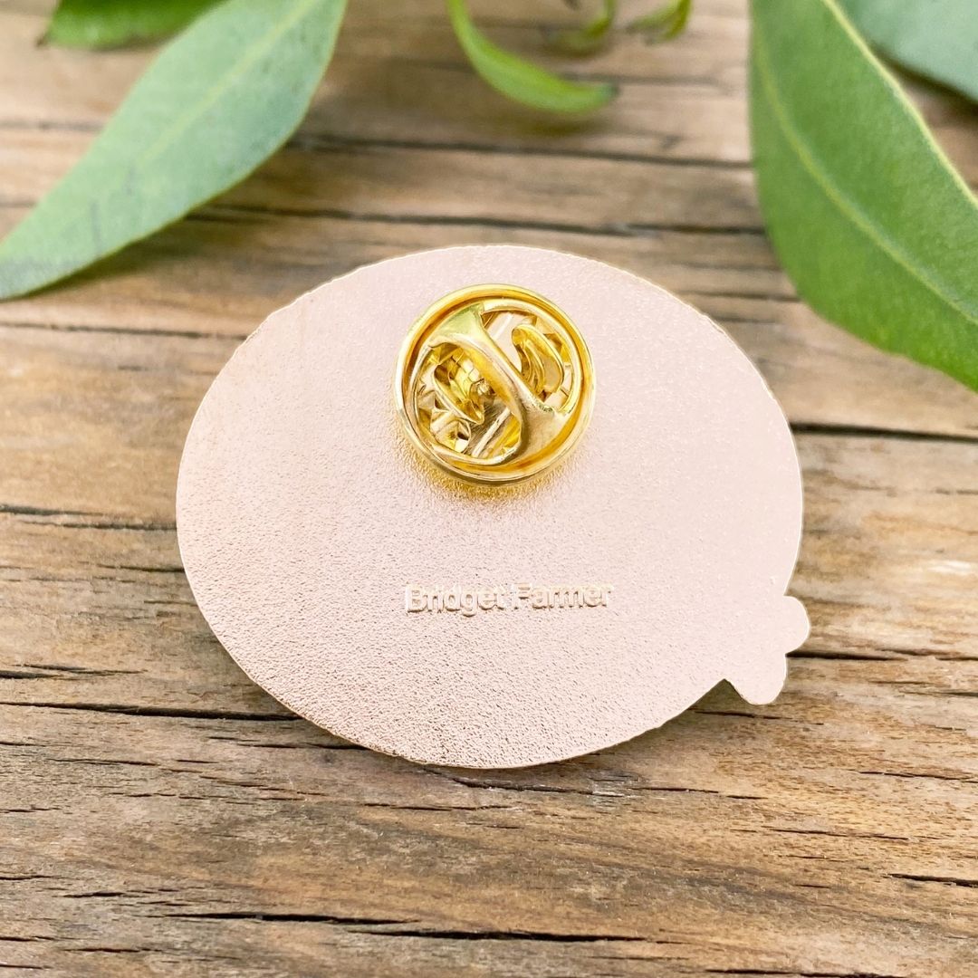 Certified Bird Nerd - Enamel Pin