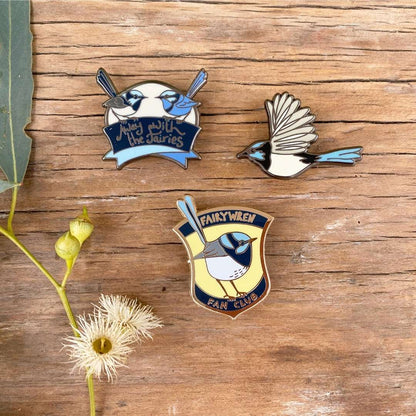 Away With The Fairies - Enamel Pin