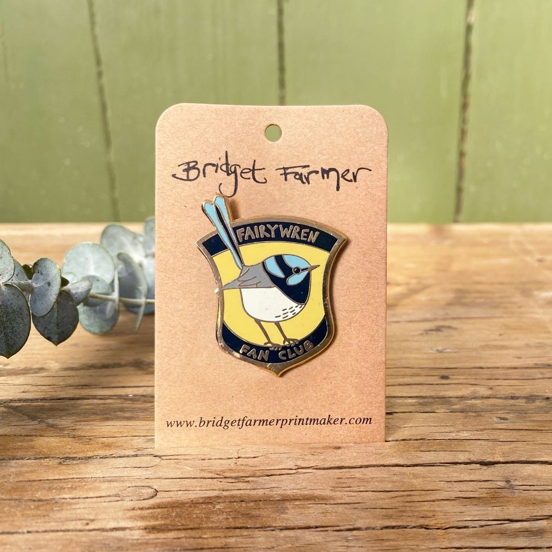 Fairywren Fan Club - Enamel Pin