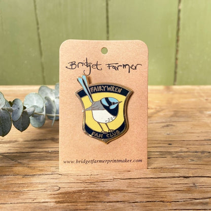 Fairywren Fan Club - Enamel Pin