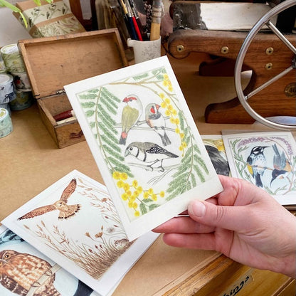 Greeting Card - Australian Finches "I am a Magpie" Collection