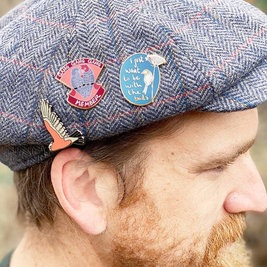 Galah in Flight - Enamel Pin