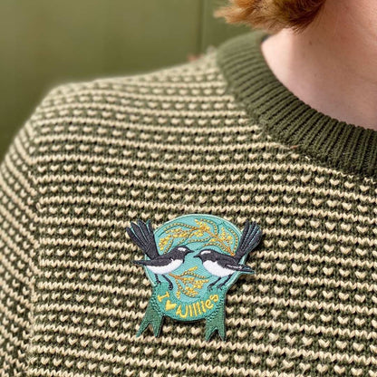 I Love Willies Embroidered Patch