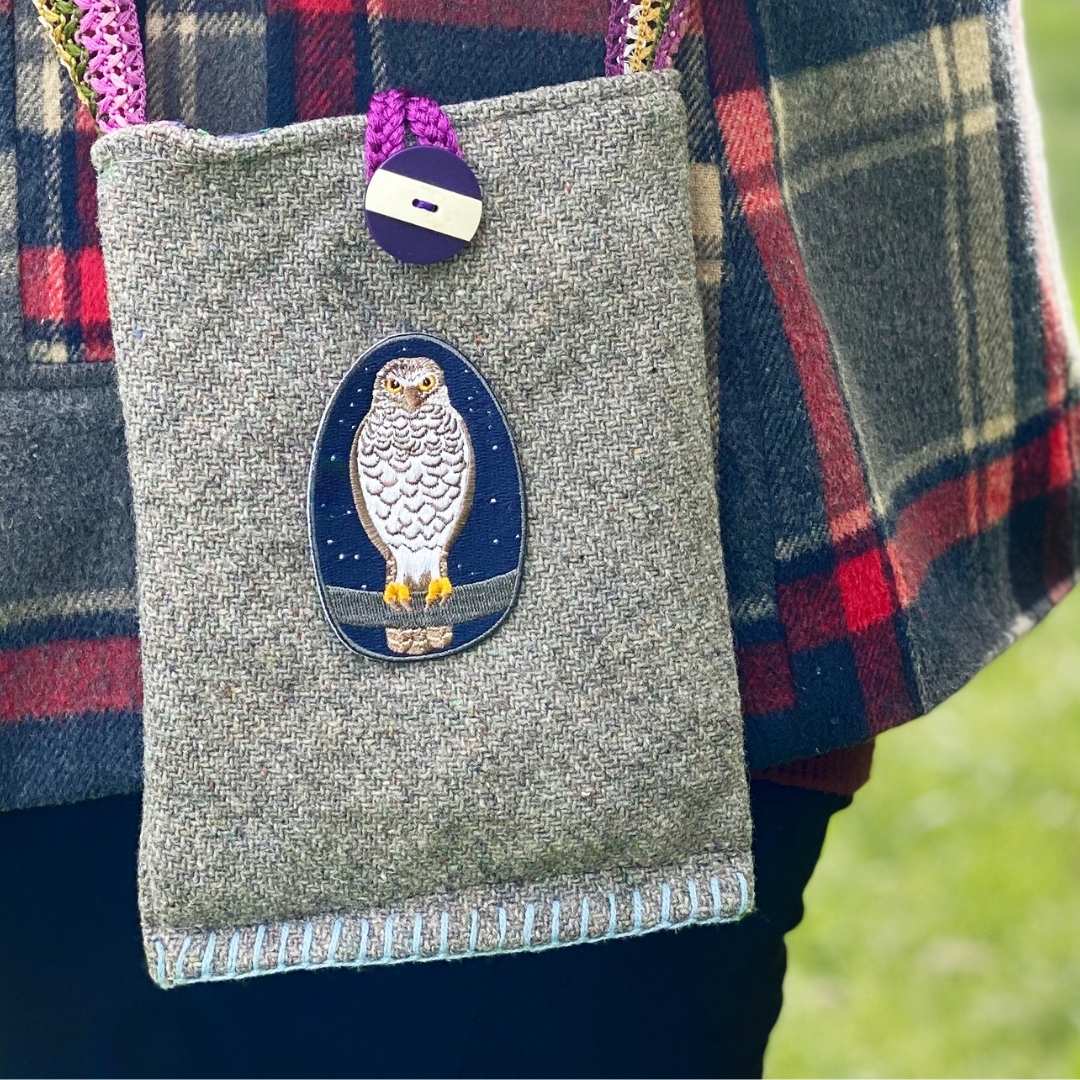 Powerful Owl Embroidered Patch