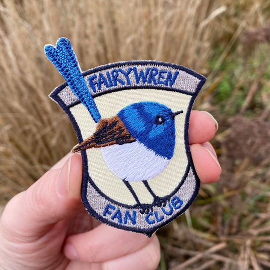 Fairywren Fan Club - Embroidered Patch