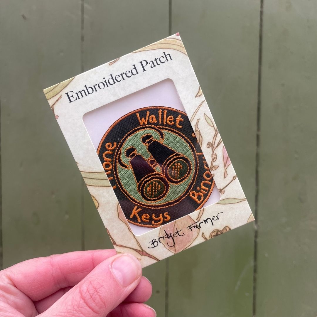 Phone, Wallet, Keys, Binoculars - Embroidered Patch