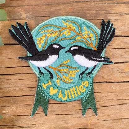 I Love Willies Embroidered Patch