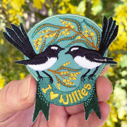 I Love Willies Embroidered Patch